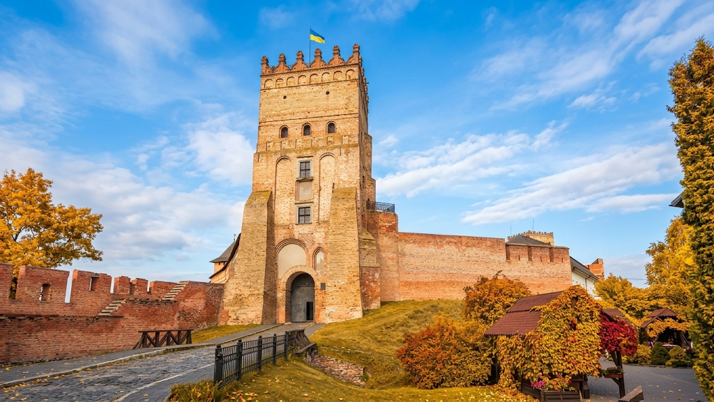 Осінній Кам'янець-Подільський: фортеця у теплих барвах